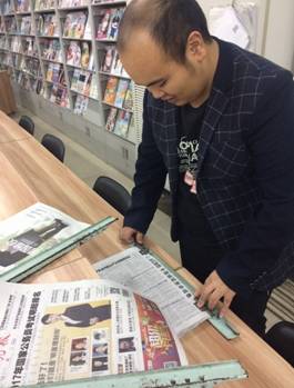 圖書館又一批勤工儉學圖書管理員上崗