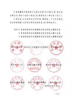 承辦2019年首屆“聯通杯”淮海經濟區(qū)健康養(yǎng)老職業(yè)技能大賽